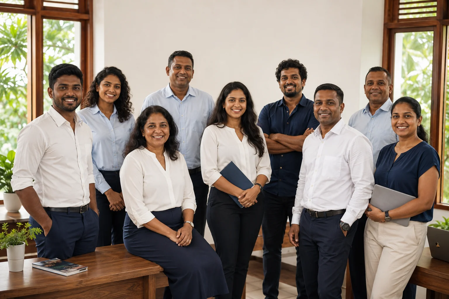 Wavion Lanka operations and reservations team